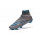 Nike C.Ronaldo Mercurial Superfly 4 FG Soccer Boot Grey Blue