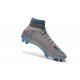 Nike C.Ronaldo Mercurial Superfly 4 FG Soccer Boot Grey Blue