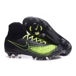Nike Magista Obra 2 FG New Men's Soccer Boots Black Yellow