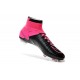 Nike C.Ronaldo Mercurial Superfly 4 FG Soccer Boot Leather Black Pink