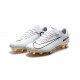 Nike Mercurial Vapor Vitórias 11 CR7 FG Football Cleat White Gold