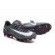 News Nike Mercurial Vapor XI FG ACC Soccer Shoes Black White Green