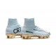 Nike Mercurial Superfly V CR7 Vitórias FG Firm Ground Boot White Gold
