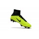 Nike Mercurial Superfly V FG Firm Ground Boot Yellow Black