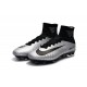 Nike Mercurial Superfly 5 FG News 2017 Cleats Silver Black