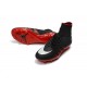 Neymar X Jordan NJR Nike Hypervenom Phantom II FG Soccer Boots Black Red