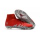Neymar x Jordan NJR Nike Hypervenom Phantom II FG Soccer Boots Red Silver