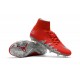 Neymar x Jordan NJR Nike Hypervenom Phantom II FG Soccer Boots Red Silver