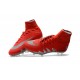Neymar x Jordan NJR Nike Hypervenom Phantom II FG Soccer Boots Red Silver