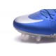 Nike Hypervenom Phinish FG Neymar X Jordan Blue Silver Cleat
