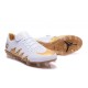 Nike Hypervenom Phinish FG Neymar X Jordan Soccer Cleat White Gold