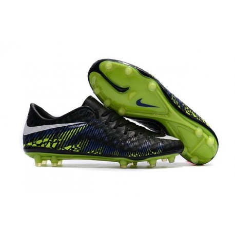Nike Hypervenom Phantom III DF FG Blue Men's Soccer Shoes