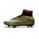 Nike C.Ronaldo Mercurial Superfly 4 FG Soccer Boot Yellow White