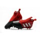 Top adidas ACE 17+ Purecontrol FG Soccer Cleats Black Red White