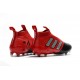 Top adidas ACE 17+ Purecontrol FG Soccer Cleats Black Red White