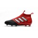 Top adidas ACE 17+ Purecontrol FG Soccer Cleats Black Red White