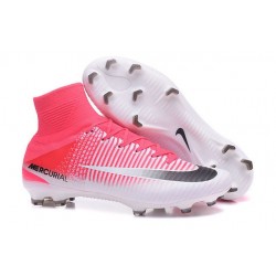 Nike Mercurial Superfly 5 FG News 2017 Cleats Pink White Black