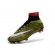 Nike C.Ronaldo Mercurial Superfly 4 FG Soccer Boot Yellow White