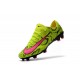 News Nike Mercurial Vapor XI FG ACC Soccer Shoes Yellow Pink
