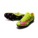News Nike Mercurial Vapor XI FG ACC Soccer Shoes Yellow Pink