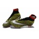 Nike C.Ronaldo Mercurial Superfly 4 FG Soccer Boot Yellow White