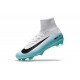 Nike Mercurial Superfly 5 FG News 2017 Cleats White Blue Black