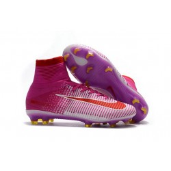 Nike Mercurial Superfly 5 FG News 2017 Cleats Pink Red