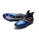 Top adidas ACE 17+ Purecontrol FG Soccer Cleats Blue Black White