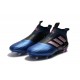 Top adidas ACE 17+ Purecontrol FG Soccer Cleats Blue Black White