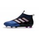 Top adidas ACE 17+ Purecontrol FG Soccer Cleats Blue Black White