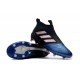 Top adidas ACE 17+ Purecontrol FG Soccer Cleats Blue Black White