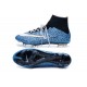 Top Nike Mercurial Superfly Iv FG Firm Ground Cleat Safari Blue White
