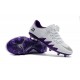 Nike Hypervenom Phinish FG News 2017 Neymar Jordan White Purple Cleat