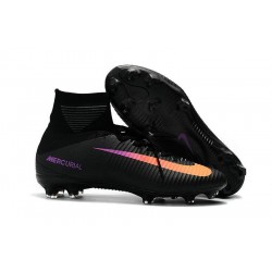 Nike Mercurial Superfly 5 FG News 2017 Cleats Black Orange