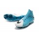 Nike HyperVenom Phantom III DF FG 2017 New Soccer Shoes Blue White Black