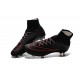 Top Nike Mercurial Superfly Iv FG Firm Ground Cleat Black Red