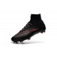 Top Nike Mercurial Superfly Iv FG Firm Ground Cleat Black Red