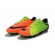 Nike 2017 Hypervenom Phantom III FG Firm Ground Low-cut Boots - Citrus Green Orange