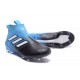 Top adidas ACE 17+ Purecontrol FG Soccer Cleats Black Blue White
