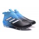 Top adidas ACE 17+ Purecontrol FG Soccer Cleats Black Blue White