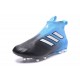 Top adidas ACE 17+ Purecontrol FG Soccer Cleats Black Blue White