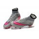 Top Nike Mercurial Superfly Iv FG Firm Ground Cleat Grey Pink