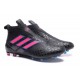 Top adidas ACE 17+ Purecontrol FG Soccer Cleats Core Black Pink