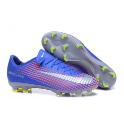 News Nike Mercurial Vapor XI FG ACC Soccer Shoes Elite Champions Blue Pink Silver