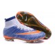 Top Nike Mercurial Superfly Iv FG Firm Ground Cleat Blue Orange