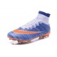 Top Nike Mercurial Superfly Iv FG Firm Ground Cleat Blue Orange