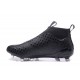 New 2017 adidas ACE 17+ Purecontrol Laceless FG - Black Silver