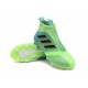New 2017 adidas ACE 17+ Purecontrol Laceless FG - Green Black