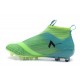New 2017 adidas ACE 17+ Purecontrol Laceless FG - Green Black