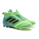 New 2017 adidas ACE 17+ Purecontrol Laceless FG - Green Black